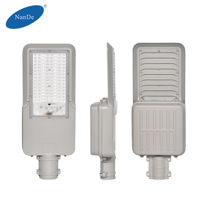 Nande cảm biến Radar thông minh IP65 đèn đường năng lượng mặt trời 30W 40W 50W <span class=keywords><strong>LED</strong></span> Đèn Đường năng lượng mặt trời - Product Image 1