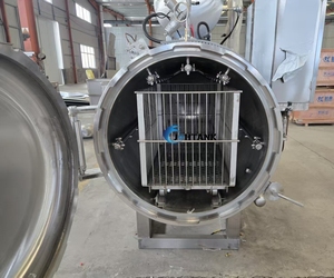 Nuovo Sterilizzatore Orizzontale per Alimenti ad Alta Sicurezza, <span class=keywords><strong>Autoclave</strong></span> a Rottazione - Product Image 6