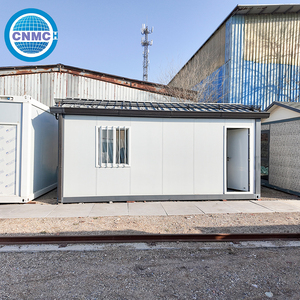 Casa Contenedor 20FT 40FT, Panel Sándwich de Paquete Plano, Vivienda Prefabricada Modular Portátil para Alivio de Desastres y Emergencias, Dormitorio, Centro Comercial - Product Image 6