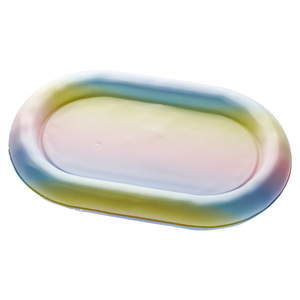 Rainbow gradient pet cooling pad for cats and dogs, waterproof dog <b>bed</b>, cat <b>bed</b>, ice pad, cross-border wholesale. - Product Image 2