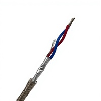 Cable de Comunicación RS485, 3x3x1.5, Par Trenzado, Blindado, Cobre, PVC, 23AWG, Cable Coaxial para Control Industrial y Señales