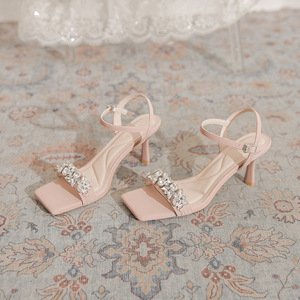 Sandales et escarpins à talons hauts pour femmes, chaussures habillées élégantes pour mariages, soirées, bals et événements formels - Product Image 4
