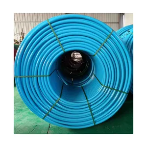 Color silicon core tube pe communication monitoring cable tube buried street light 100m 200m and 300m hdpe roll pipe