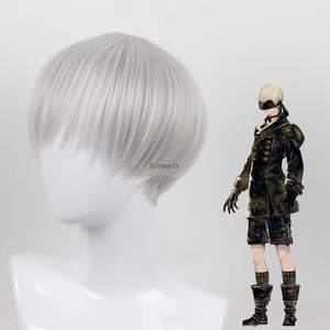 Costume de <span class=keywords><strong>cosplay</strong></span> Nier Automata Yorha <span class=keywords><strong>2B</strong></span>, tenue sexy, costume de jeu, unisexe, jeu de rôle, fête d'Halloween, déguisement, polyester - Product Image 6
