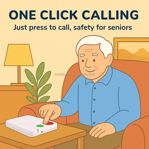 نظام إنذار منزلي لكبار السن الذين يعيشون بمفردهم مع جهاز استغاثة للطوارئ عن بعد للمستشفيات - Product Image 5