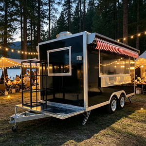 Europe Standard <b>BBQ</b> Premium Burger Food Truck VIN Certified Grill Trailer - Product Image 4