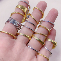 Lots Mixtes de Bagues Délicates Géométriques en Diamant CZ Zircon pour Femmes, Bagues de Fête en Alliage avec Pierres Précieuses en Verre Coloré et Cristal