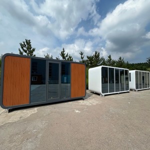 โรงแรมคอนเทนเนอร์สมัยใหม่ บ้านสำเร็จรูป อาคารสำนักงานขนาดเล็ก บ้านเคลื่อนที่ บ้านสำเร็จรูปทรงแอปเปิ้ล ขาย - Product Image 3