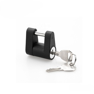 Conector para Remolque de Camión, Accesorios para Camiones, Remolque, Candado Antirrobo de Aleación de Zinc de 1/4 de Pulgada con Llave - Product Image 6