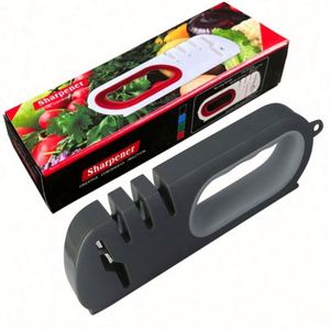 Affûteur de couteaux OEM ODM en gros, affûteur de couteaux multifonctionnel domestique à trois étapes, affûteur de couteaux rapide en céramique - Product Image 6