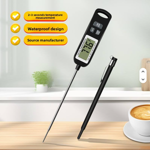 Thermomètre numérique à lecture rapide instantanée, type sonde longue, étanche, pour la <span class=keywords><strong>cuisine</strong></span>, les aliments, la viande, la cuisson - Product Image 3