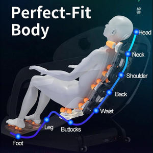 Silla de Masaje Eléctrica Shiatsu de Alta Calidad a <span class=keywords><strong>Precio</strong></span> de Fábrica, Silla de Masaje Portátil para el Hogar, Masajeador Corporal Completo Económico - Product Image 5