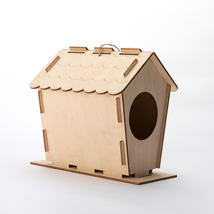 Đồ Dùng Nhà Chim Tùy Chỉnh Hoàn Toàn Mới Giá Nhà Máy Quà Tặng Thủ Công Nghệ Thuật Thủ Công Bằng Gỗ Thủ Công - Product Image 3