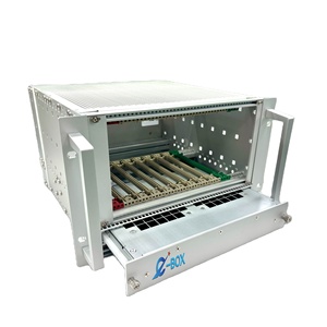 Zstc C-BOX schroff tùy chỉnh Anodizing Thùng điện tử nhôm casing3 + 1U 6 + 1U 160mm PCB 220mm PCB 80mm PCB 1U Quạt khay - Product Image 5