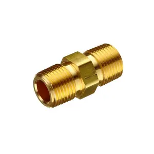 High Garde Brass Connector Fittings 10 mm 12 mm Plug Adapter With Chrome & Nickel Plated Finishing At direct Low Factory Price