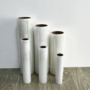 पी फूड ग्रेड पारदर्शी खिंचाव फिल्म जंबो रोल कस्टम लोगो को ताजा रखने के लिए - Product Image 1