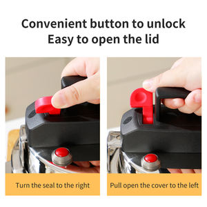 Mini <span class=keywords><strong>autocuiseur</strong></span> coréen en acier inoxydable 304 compatible avec les poêles de <span class=keywords><strong>petite</strong></span> <span class=keywords><strong>capacité</strong></span> - Product Image 5