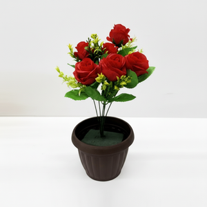 CASAMAX WL CZ-0038 Rose Artificiali in Plastica per Decorazioni Natalizie ed Eleganti Composizioni Floreali - Product Image 2