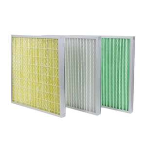 Filtre à air de remplacement de haute qualité 16x25x1, filtre à air plissé AC <span class=keywords><strong>G3</strong></span> G4 MERV8, panneau pré-filtre, nouveau filtre à air avec cadre en carton, directement de l'usine. - Product Image 1