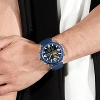 NAVFORCE 7130 Montre à quartz de luxe pour homme, chronographe sportif, alarme, étanche 5ATM, montre-bracelet décontractée avec calendrier, Relojes Para Hombre