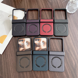 Funda de cuero magnética para teléfono móvil, funda trasera anticaída para Oppo <span class=keywords><strong>Find</strong></span> N3 <span class=keywords><strong>Flip</strong></span>/<span class=keywords><strong>N2</strong></span> <span class=keywords><strong>Flip</strong></span>, soporte de carga inalámbrica - Product Image 2