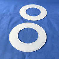 Plaque de verre de quartz de silice fondue transparente de haute qualité, tube à bride sous vide, pureté 99,99 % SiO2, composant optique circulaire