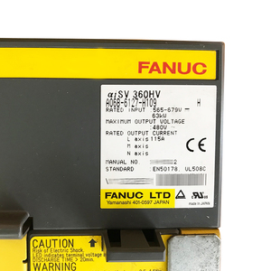 A06B-6127-H109 เซอร์โวแอมพลิฟายเออร์ ใหม่ ของแท้จาก FANUC - Product Image 2