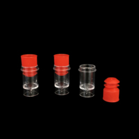 Ventouses à échantillons Hitachi 3 ml en plastique à haute transparence, jetables en laboratoire