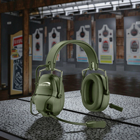 Casque tactique haut de gamme Qualcomm ANC ENC BT 5.5, étanche IPX6, avec écouteurs intégrés, DB135 Science Research, haut-parleurs 40 mm