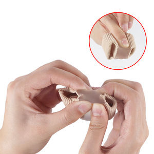 Orthèse <span class=keywords><strong>de</strong></span> correction des orteils en gel <span class=keywords><strong>de</strong></span> silicone à double trou d'éversion du pouce dispositif <span class=keywords><strong>de</strong></span> mise en forme des <span class=keywords><strong>ongles</strong></span> - Product Image 4