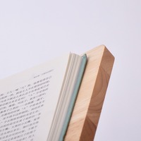 Support de livre en bois artisanal personnalisable ZY, réglable, minimaliste, moderne, décoration d'intérieur, présentoir de bureau