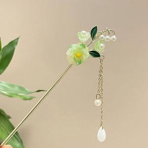 Horquilla Tradicional China para Mujer, Estilo Hanfu, con Borlas, Nuevo Estilo Chino, Pinza para el Cabello - Product Image 5