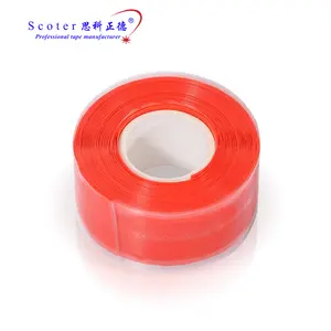 Multi-color waterproof insulation double-sided high temperature self-melting silicone rubber self-adhesive tape