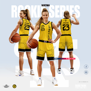 BASKETMAN قمصان كرة سلة جيدة التهوية عالية الجودة قابلة للتخصيص تصميم مطبوع سريع الجفاف لدوري النساء البالغين مجموعة - Product Image 5