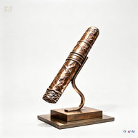 Commerciële sigaren sculptuur ornament voor tabakswinkel, glasvezel, milieuvriendelijke hars, grote beelden, menselijke & dierlijke sculpturen