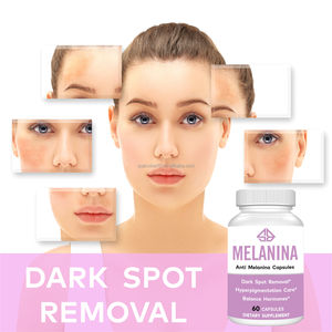 Suplemento Dietético para la Eliminación de Manchas Oscuras de Melanina y Blanqueamiento de la Piel con L-glutatión, DIM, Ashwagandha y Cúrcuma, 60 Cápsulas para Adultos - Product Image 3