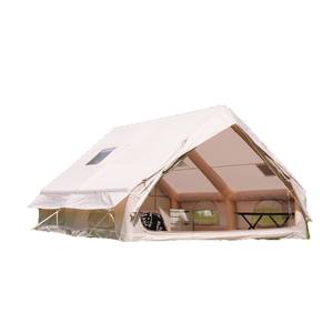 Maßgeschneidertes Automatisches Aufblasbares Firstzelt „Cabin“ für Outdoor-Camping, 12㎡, klassisches Oxford-Gewebe, für Vier Jahreszeiten, UV-beständig - Product Image 5