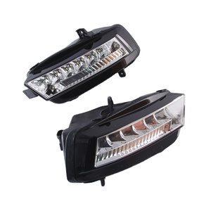 CARMATES pour VW Volkswagen <span class=keywords><strong>Golf</strong></span> <span class=keywords><strong>7</strong></span> 2013 2014 MK7 voiture pare-chocs avant lumière du <span class=keywords><strong>jour</strong></span> LED DRL feux <span class=keywords><strong>de</strong></span> brouillard diurnes - Product Image 1