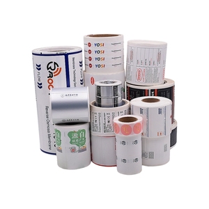 Tùy Chỉnh Không Thấm Nước Tự Dính Mã Vạch Nhãn Trực Tiếp Nhiệt Nhãn Cuộn Dán Vận Chuyển Kho Hàng Tồn Kho In Ấn Manila - Product Image 2