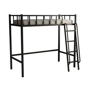 <span class=keywords><strong>Lit</strong></span> superposé moderne <span class=keywords><strong>en</strong></span> métal pour dortoirs d'étudiants, idéal pour les appartements d'entreprise et universitaires - Product Image 1