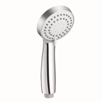 Robinet de salle de bain à sortie unique haute pression, accessoire moderne avec douchette à 3 fonctions et économie d'eau