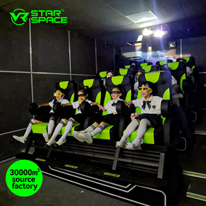 <span class=keywords><strong>Cinéma</strong></span> du simulateur 5D 7D 9D VR d'attraction du mouvement 4/8/10 de chaise de théâtre du fabricant 5/7/9D de machine de l'espace VR d'étoile de VR - Product Image 4