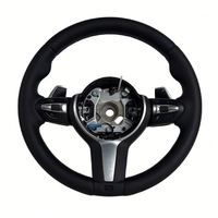 Volant de direction en cuir de style rond classique en gros pour BMW 550D/328M
