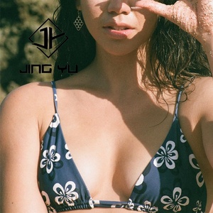 ผู้ผลิตชุดบิกินี่คุณภาพสูง ชุดบิกินี่แบบ bandeau สำหรับผู้หญิง ชุดชายหาดแบบ bandeau  ชุดว่ายน้ำพิมพ์ลายไนลอนรีไซเคิลสั่งทำพิเศษ - Product Image 4