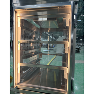 Porte anteriori e posteriori aperte più caldo scatola calda cibo più caldo armadio per alimenti commerciali elettrico caldo cibo più caldo carrelli - Product Image 6