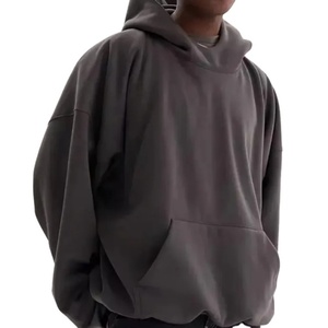 Supplier Running Wear High Quality Custom Oversized Hoodie Training Wear Essential Hoodie Cotton <b>Pullover</b> <b>Men</b> Blank Hoodies - Product Image 6