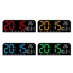 Nuevo Reloj <span class=keywords><strong>Despertador</strong></span> Electrónico Multifuncional Moderno de Plástico con Pantalla LED Digital, Salida USB, Termómetro de Mesa y Calendario Perpetuo - Product Image 1
