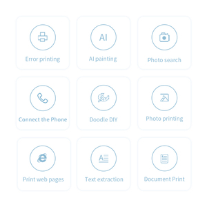 <span class=keywords><strong>200</strong></span> DPI senza fili Smart senza inchiostro stampante etichetta <span class=keywords><strong>stampa</strong></span> fotografica stampante di carta termica senza Mini stampante a inchiostro portatile - Product Image 3