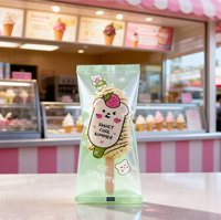 Logo personnalisé de qualité alimentaire BOPP plastique OPP sac stocké gelée Popsicle pochette d'emballage pour barre de chocolat sucette Popsicle crème glacée