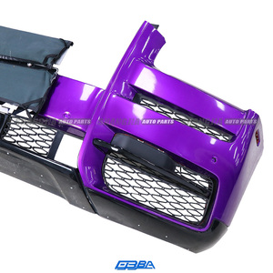 Piezas de Desmontaje de Plástico para Parachoques Delantero de Rolls-Royce Cullinan, Parachoques de Plástico Color Violeta Púrpura - Product Image 4